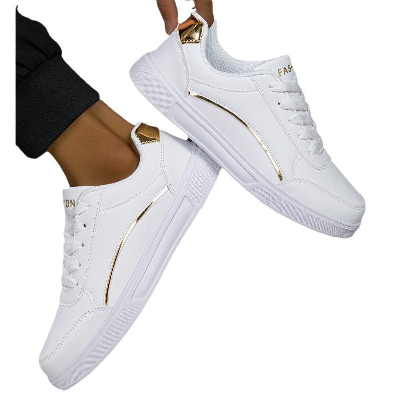 Women's shoes casual fashion sports skateboard shoes little white shoes non-slip waterproof breathable women's ultra-light board shoes