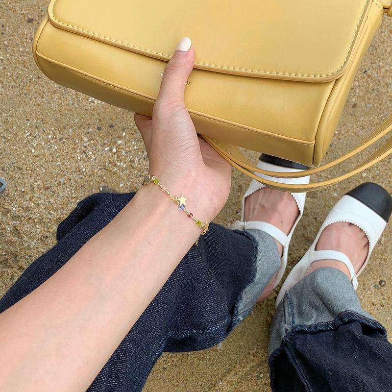 Colorful Beaded Star Bracelet for Girls - Summer Style, Simple & Trendy Jewelry