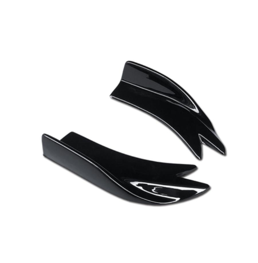 

2 pieces Car rear spoiler dividers, fairings with screw, anti-collision