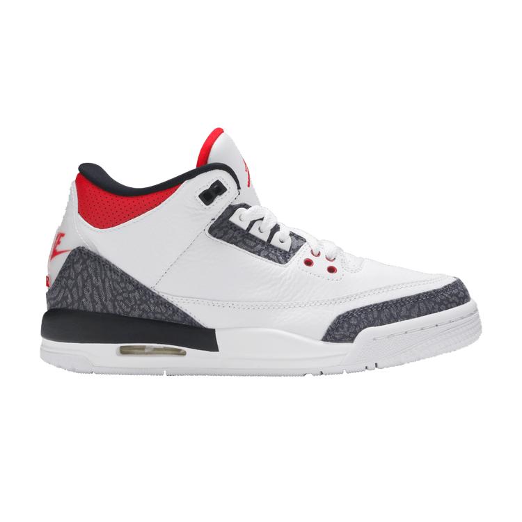 Air Jordan 3 Retro Denim SE GS  Fire Red  35.5