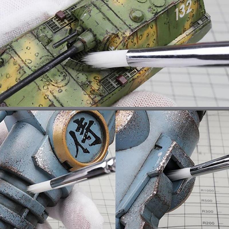 1 szt. Szybkie Czyszczenie Odporność na Korozję Asystent Czyszczenia Model Hobbystyczny Budowa Akcesoria DIY Narzędzie Pędzel do Czyszczenia Aerografu