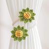 1Pcs Romantic Sunflower Curtain Tieback Curtain Strap Curtain Rope Holders  Home Decor