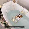 TLXT Bathtub Neck Pillow & Storage Shelf Set