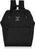 Anello Grande SPS GUB3014Z Backpack (Small), A4 Size, Water-Repellent, Multi-Storage, Black