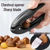 Chestnut Peeling Tool: Shell Opener & Cross-Cutting Scissors