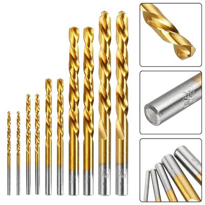 Brocas para mão esquerda Way 10 unidades / conjunto de perfuração de 3,2-8,7 mm