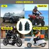 10-500pcs Universal Vacuum Car Tyre Repair Screws Nails Truck Tire Puncture Tubeless Repairs Tool For Motorcycle