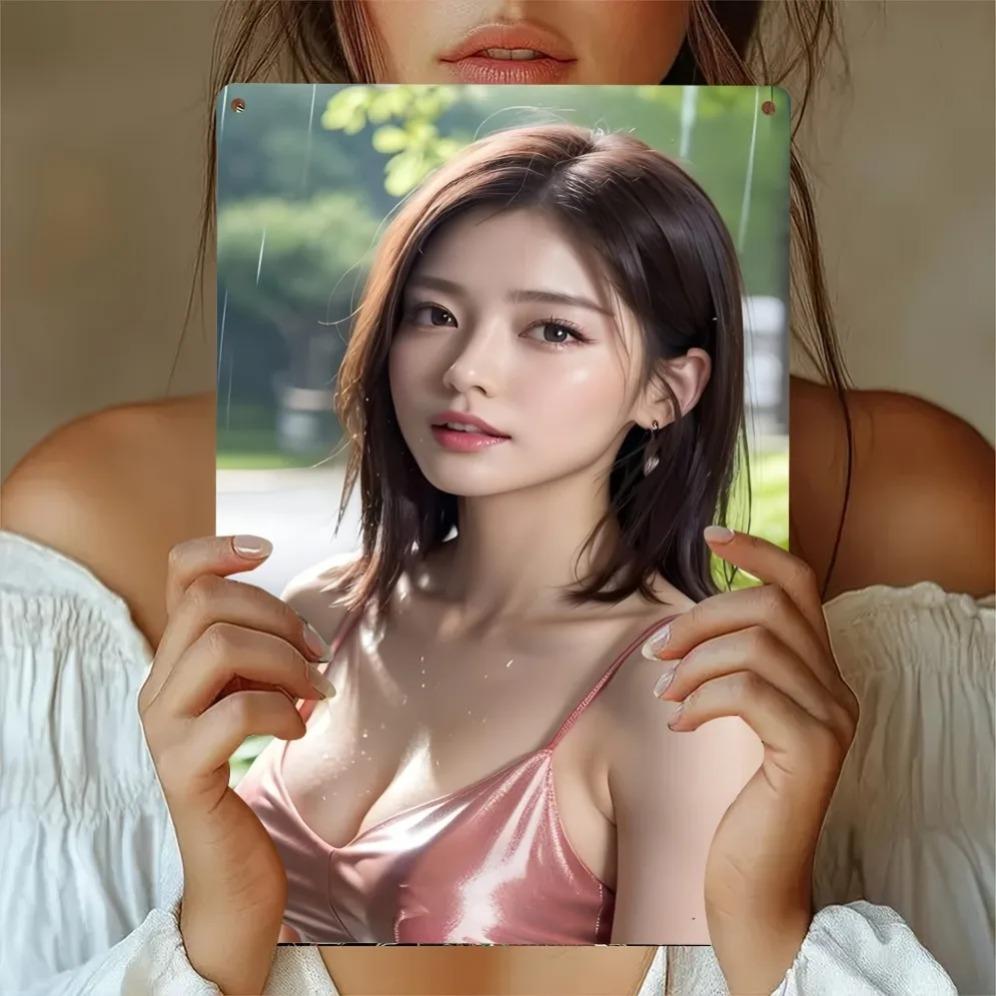 Blechschild 2D Retro Wanddeko Metallschild 7,87x11,8 Zoll Wasserdicht