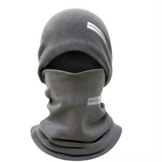 Winter Warm Fleece Neck Gaiter & Windproof Hat for Outdoor Cycling & Skiing