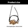 Exaggerated  Flower Belt PU Rope Belt Women Vintage Decorative Dresses Belt
