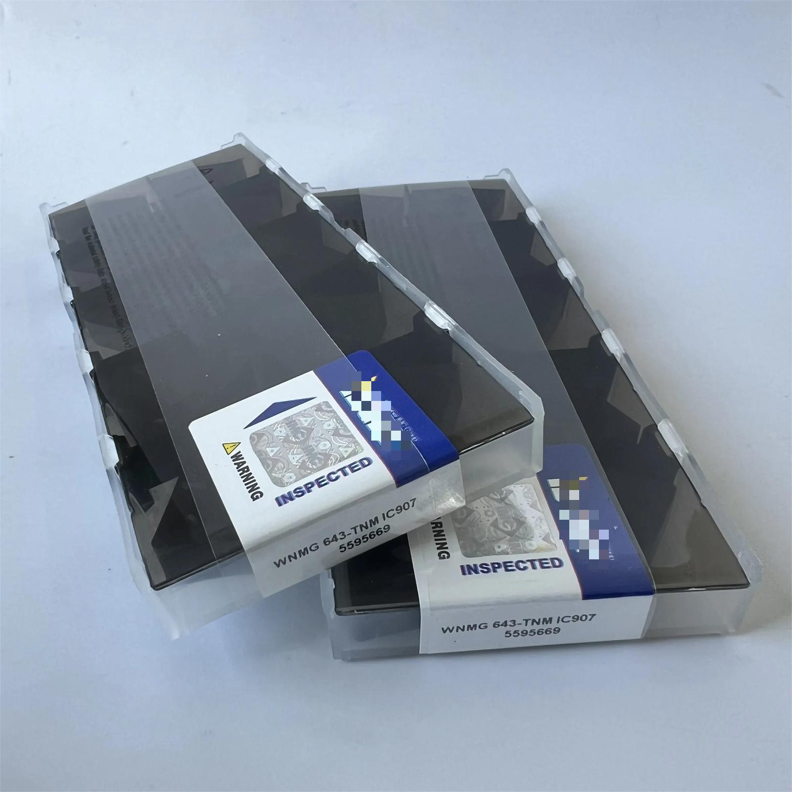 

WNMG130612-TNM IC907 /Industrial indexable Carbide Inserts 10 PCS ()