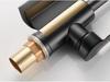 All-Copper Pull-Out Kitchen Faucet with Hot/Cold Switch - Splash-Proof Vegetable Basin Sink