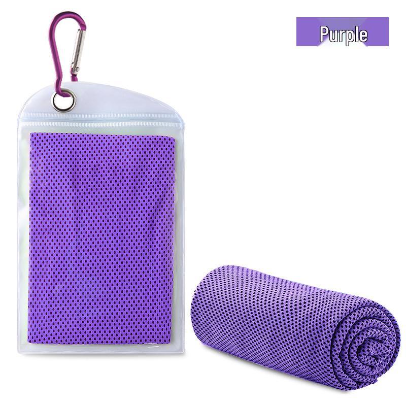 

Охлаждающее спортивное полотенце с логотипом | Быстросохнущая салфетка для пота для альпинизма | Рекламный подарок 30×80 CM