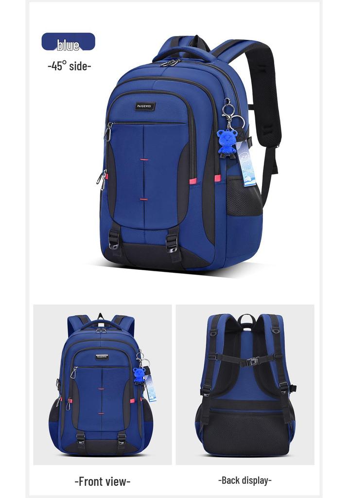 2026 Large Capacity Backpack for Boys - Ergonomic Design for Middle & High School Students