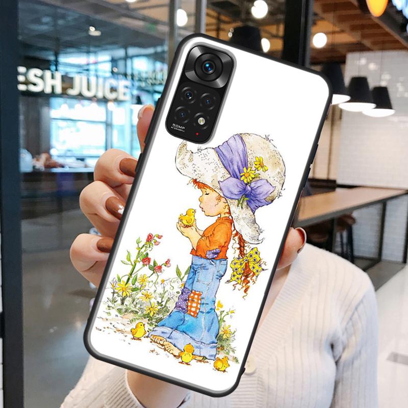 Sarah Kay pattern Case For Xiaomi Redmi Note 12 8 9 10 11 Pro Note 12S 11S 10S 9S Redmi 10C 10A 9C 12C Cover