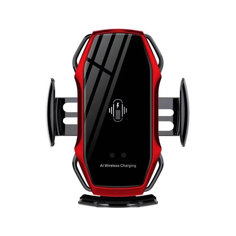 Car Wireless Charger Air Vent Car Phone Holder Mount Fast Charging Station Car Bracket Auto Clamping for iPhone Samsung Xiaomi