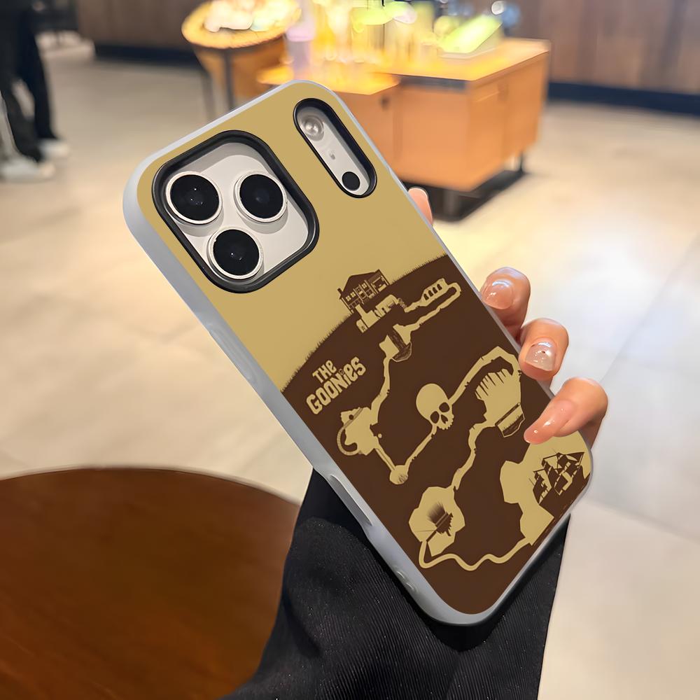 

The Goonies Phone Case For IPhone 17 Air 16 E 15 14 Plus 13 12 11 Pro Max Jelly 2 In 1 Protective Case iPhone 12 Pro