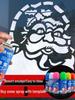 Christmas Snow Spray for Glass, Stencils, Foam, Decorations, Plants, Ribbons, and Tinsel