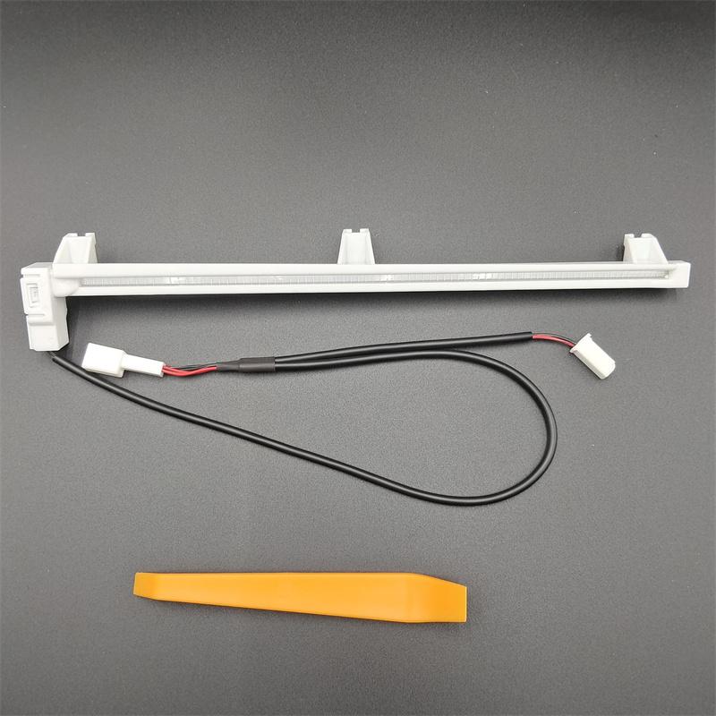 Car Interior Atmosphere Light Bar Center Console Decorative Lamp Led Easy Plug And Play Ice Blue Suitable For Toyota Camry xv70 1pcs