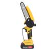 21V Electric Chainsaw Cordless Pole Saw 2 In 1 Mini Chainsaw Battery Powered 6 Inch Chain Saw Tree Trimmers Pruner