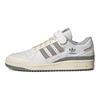 adidas Originals Forum 84 Leather Low-Top Sneakers Unisex Sneakers White Gray ID4763