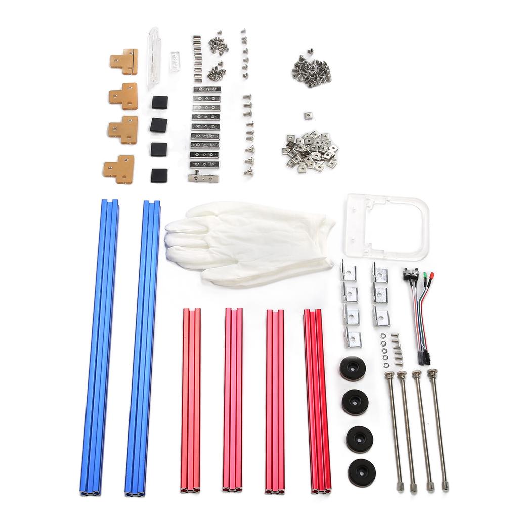 MATX Computer Open Case Bracket Excellent Heat Dissipation Aluminum DIY Bare Frame MATX Computer Case