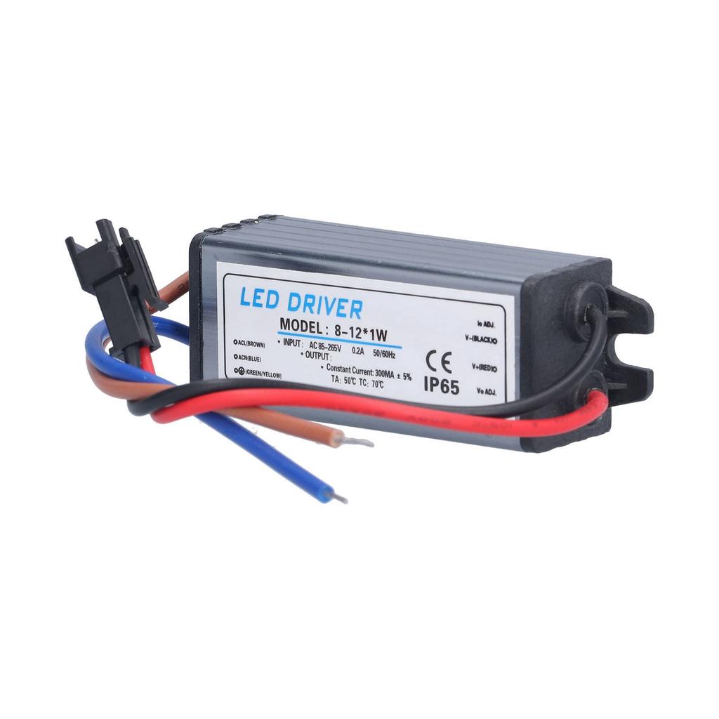 LED Driver 300mA Safe Waterproof Small Size Lamp Power Supply Transformer Adapter
