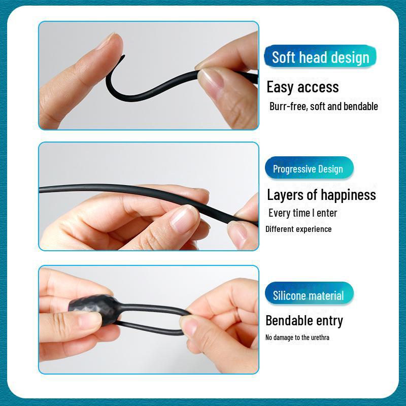 Jiuai Horse Eye Stick - Wearable Male SM Toy for Anal Stimulation & Masturbation Training