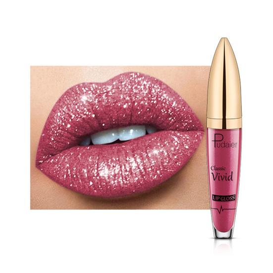 

Многофункциональный насыщенный цвет жемчуга сияющие звезды матовый блеск жидкий блеск для губ для косметики 1