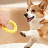 Pet Chew Toy TPR Material Tug-of-War Interactive Training Teeth Dog Chew Ring Bite-Resistant Medium Large Dogs Safe Chew Toy