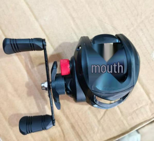 Cross AK Luya Water Drop Fishing Reel: Anti-Explosion Line, Long Cast, Suitable for Blackfish & Micro-Object Fishing