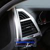 2pcs ABS LHD Front Side Air Vent Cover Trim Stickers for BMW X4 G02 X3 G01 2018 - 2026 Car Air Outlet Panel Sticker Accessories