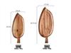 Mori-Style Solid Wood Dessert Stand Set - 11 Pieces for Weddings, Engagements, Banquets, or Coffee Breaks