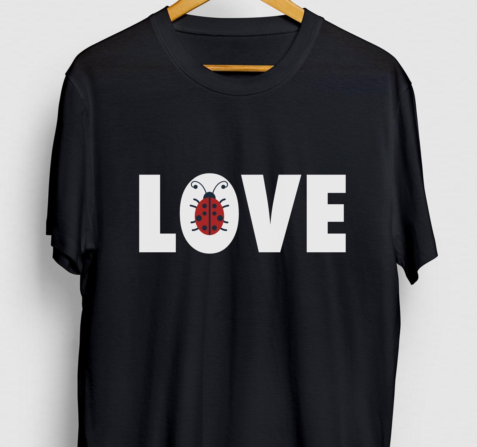Bug Love Ladybug Shirt: Funny Entomologist Tee 3XL