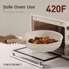 Velosan Pebble Non-stick Cookware Set with Detachable Handle