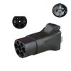 Electric Car Side Discharge Plug EV GBT 16A Charger Adapter with EU Socket Outdoor Power Stationneed Car Supports V2L Not Type 2
