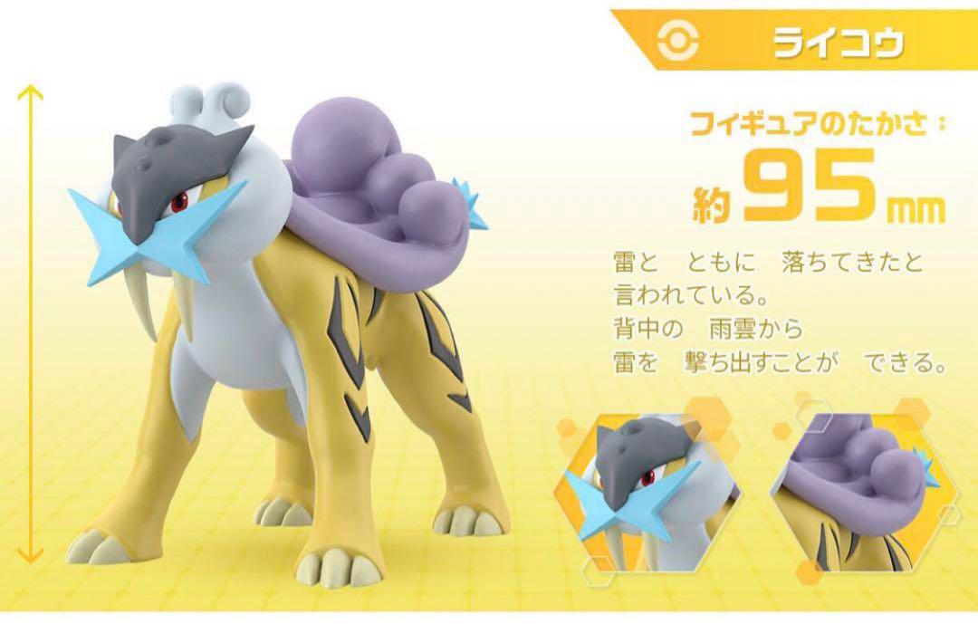 

[USED] Pokemon Scale World Johto Region Raikou