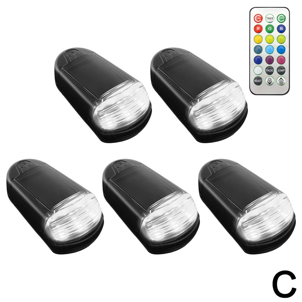 Solar Powered Cab Lights Cab Marker Roof 16LED Light F150 For Dodge RAM Lamp For Pickup Truck Roof Mouse Light For Car