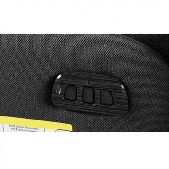 Front Reading Light Switch Cover Trim For Ford Ranger -2024 Black Wood Grain