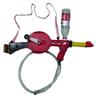 Hand-Cranked High-Pressure Water Gun with 1.5m Silicone Hose for Continuous Spray