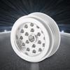 Metal Remote Control Toy Car Wheel Hub Accessory Parts Fit for 1 16 RC CarSilver 1pcs