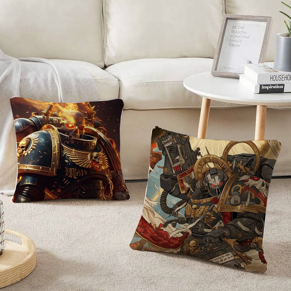 HOT Games W-WarhammerS Pillow Case Home Decor Throw For Sofa Bed Car Room Decor Gift Idea