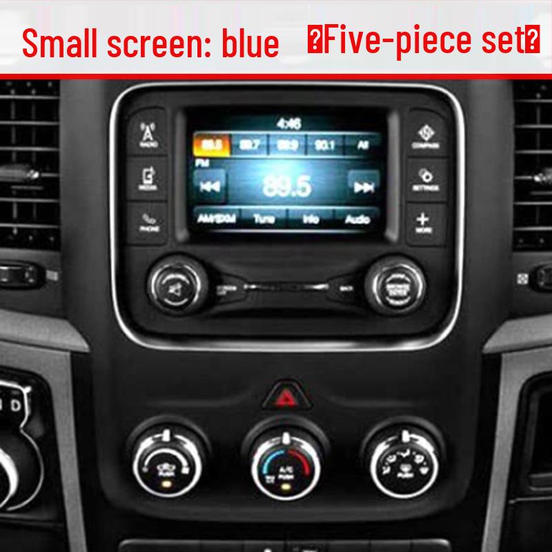 19-22 Dodge Ram Audio & AC Knob Decorative Ring