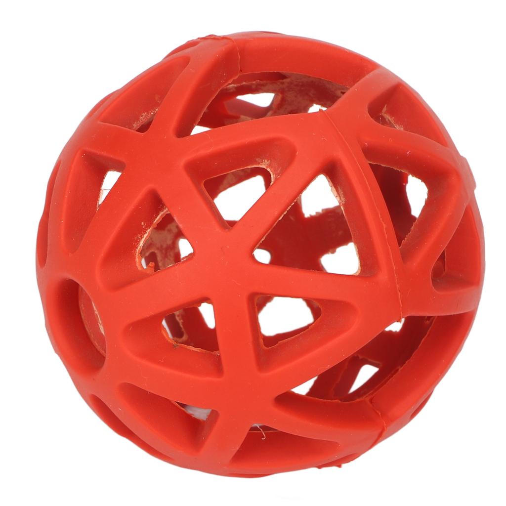 Hollow Dog Ball Bite Resistant Teeth Grinding Interactive Rubber Pet Chewing Ball Toy for Indoor Outdoor