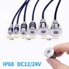 Mini-LED IP68 Wasserdicht Edelstahl Poollicht DC12V 24V Kleiner Strahler Treppenhaus Durchgang Garten Erde Unterirdisches Licht