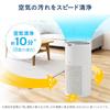 Iris Ohyama Air Purifier, 30 Tatami Mats, Deodorizing, Disinfecting, Deodorizing, Dust, Pollen, Dust Collection, PM2.5, Pets, Quiet, Energy Saving, Li