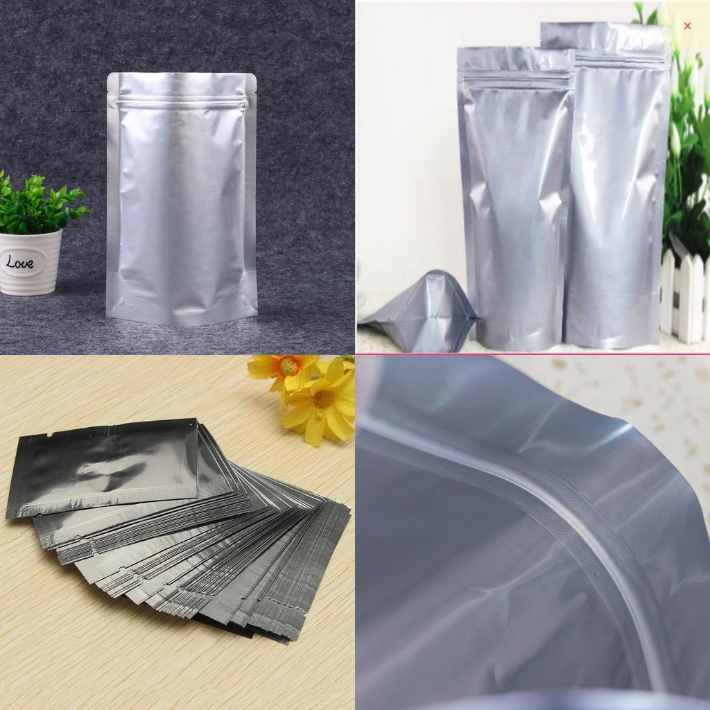 Lightweight Aluminum Foil Self-sealing Bag For Tea Packaging Flexible