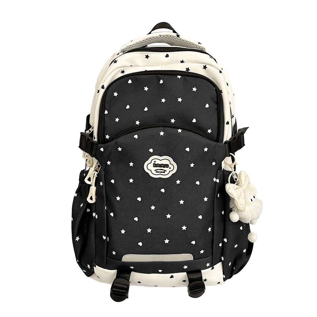 Schoolbag High-value schoolbag for female junior high school students and high school students Korean version ins niche backpack for female