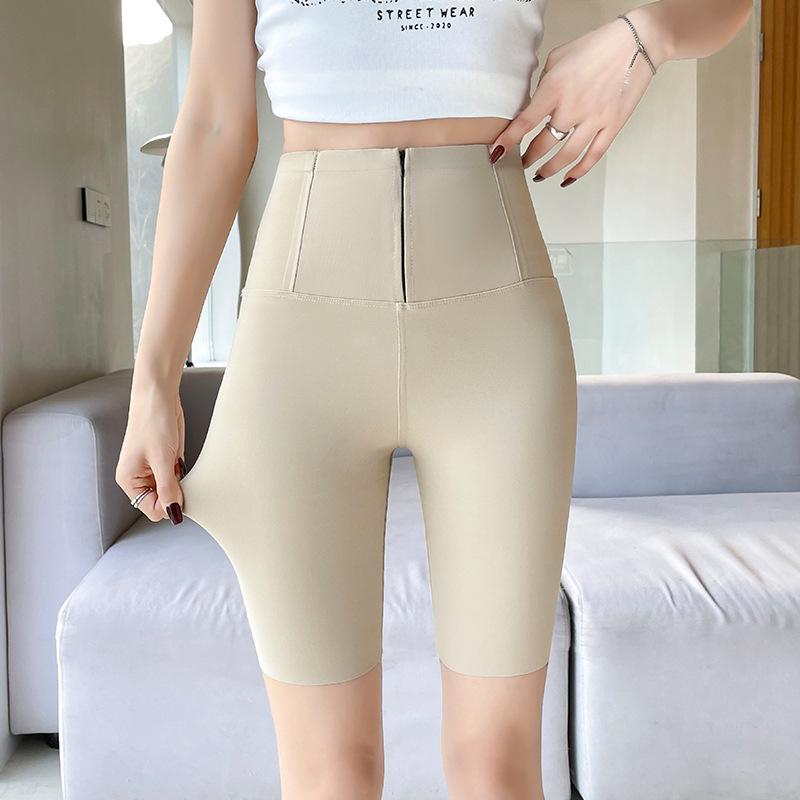 

Женская верхняя одежда на молнии, весенне-осенняя тонкая новая базовая, утягивающая живот, для йоги, бархатные брюки Барби на осень и зиму 2XL [140-80kg]