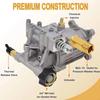 Professional Horizontal Pressure Pump Replacement - 3400PSI 2.5GPM 3/4" Shaft, Plug and Play for 1500-4000 PSI Washers